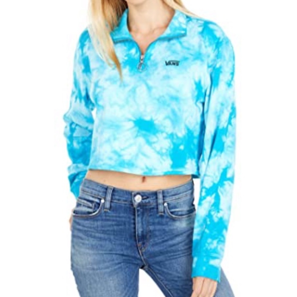 NEW! NWT VANS Chromed Cloud Mock Pullover